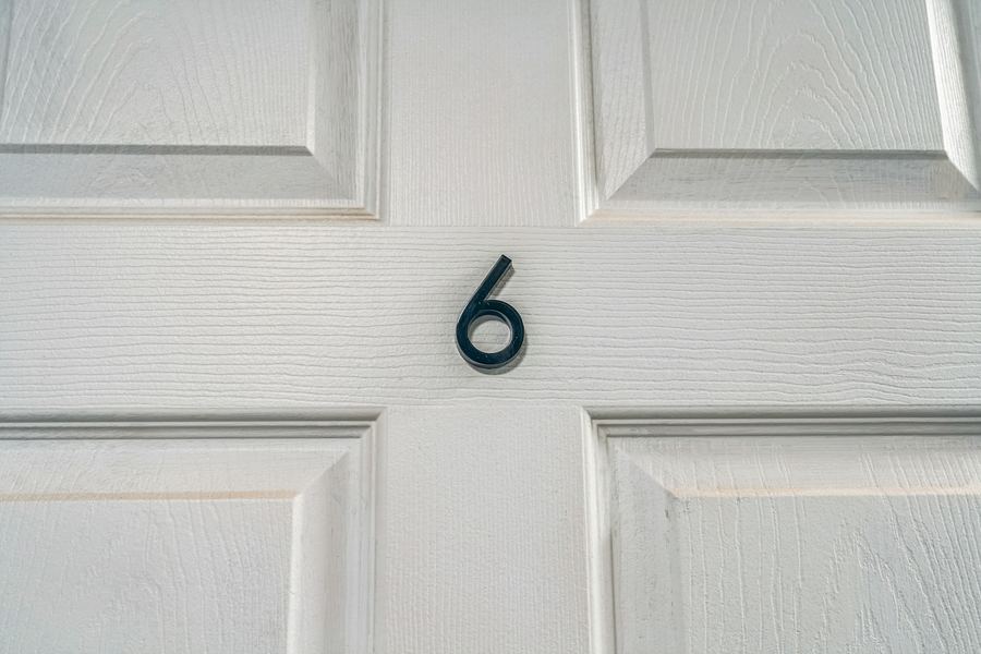 Room 6 door