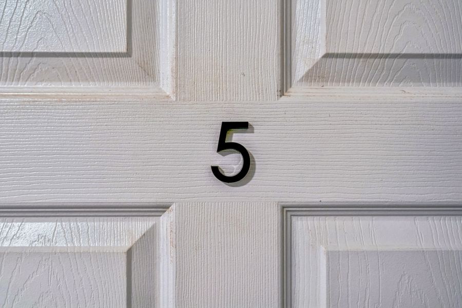 Room 5 door